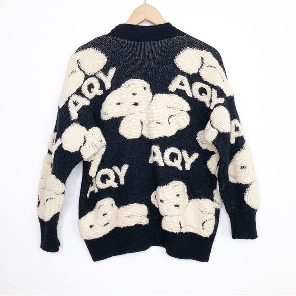 Teddy bear Korean style, fluffy women’s cardigan - Picture 2 of 8